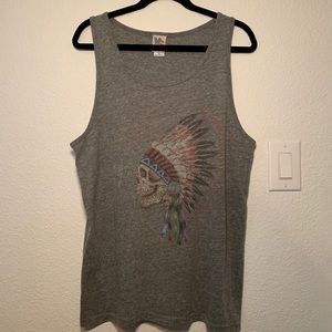 Grateful Dead Native American Gray Tank Top